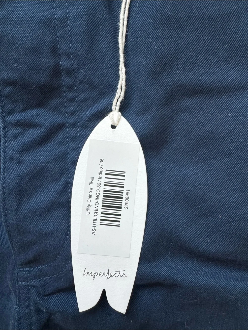 Men's Navy Jeans